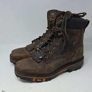 Cody James Men's 8" Decimator Work Boots - Nano Soft Toe Size 14D